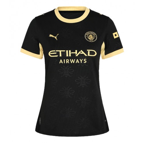 Stroje piłkarskie Manchester City Koszulka Wyjazdowej dla damskie 2026-27 Krótki Rękaw